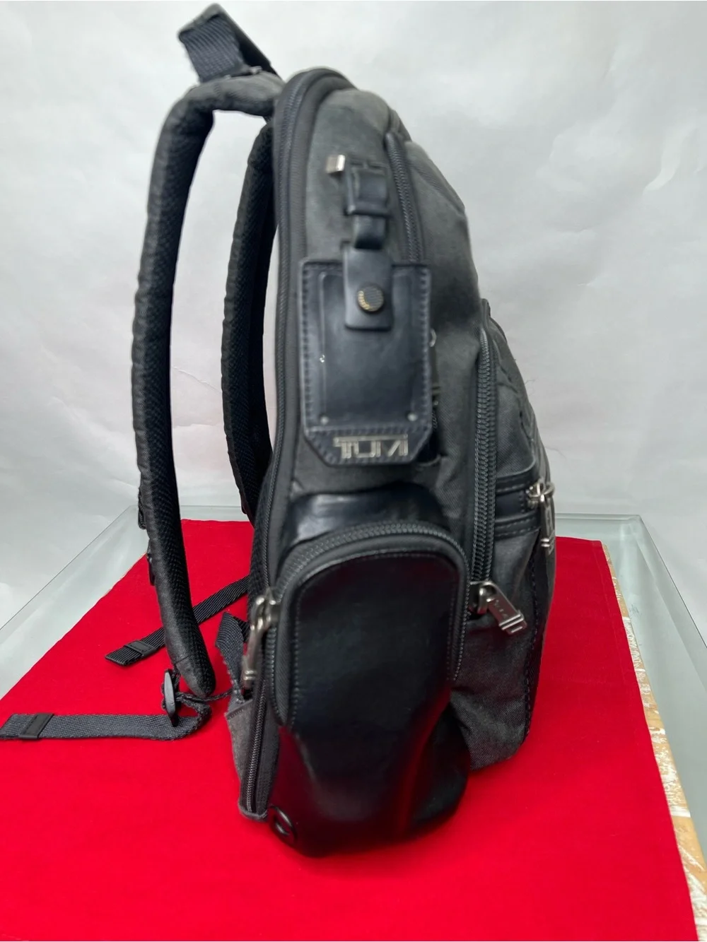 Tumi Nellis Alpha Bravo Men's Gray Travel Backpack Bookbag